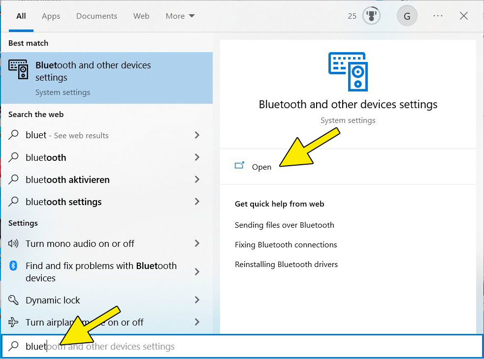 How to turn on Bluetooth in Windows 10 - Alternative Methods to Turn on Bluetooth